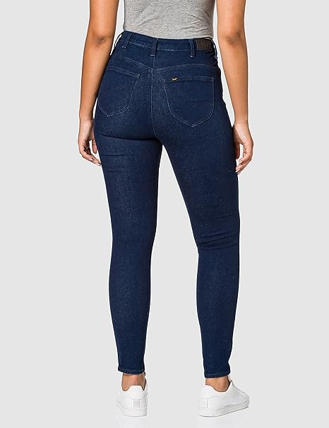 LEE SUPER HIGH SCARLETT DAMSKIE SPODNIE JEANSOWE ALABAMA DAWN 34 L32GMXAY 112107477