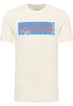 Męski T-Shirt Mustang Style Austin Whisper White 1016274 2013