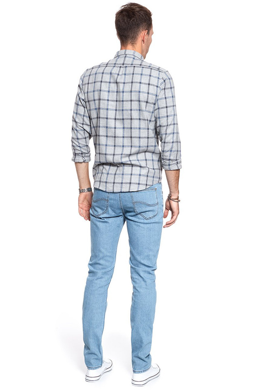 JEANSY MĘSKIE LEE RIDER LIGHT STONEWASH L701MG66 112117625