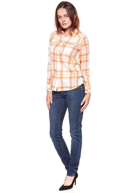 KOSZULA WRANGLER WESTERN APRICOT NECTAR W5240LU65 112129350
