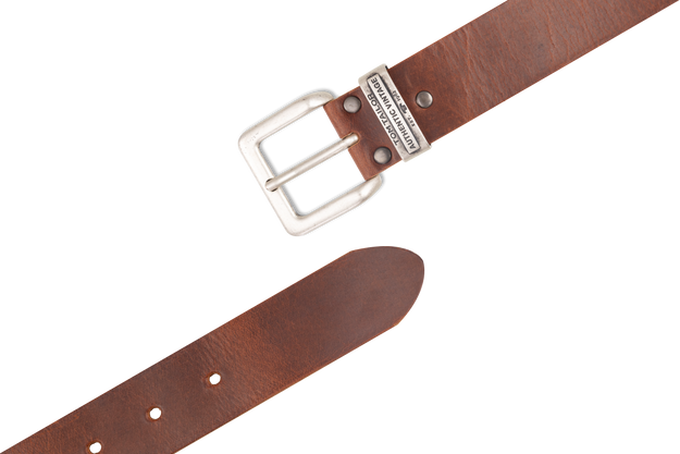 TOM TAILOR MĘSKI PASEK SKÓRZANY KLASYCZNY SKÓRA TG1068L89/690 40mm Gürtel Q.6789 0690 DARKBROWN