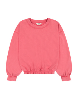 DAMSKA BLUZA LEE SLEEVE DETAIL SWEATSHIRT LYCHEE 112363495