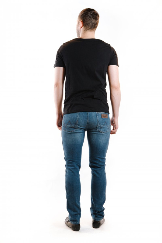 WRANGLER GREENSBORO MĘSKIE SPODNIE JEANSOWE JEANSY FRESH WATERS W15QAZ76L