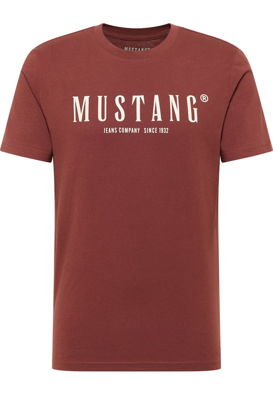 Męski T-Shirt Mustang Style Austin Cinnamon 1015826 3238