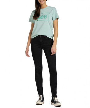 LEE REGULAR GRAPHIC TEE DAMSKI T-SHIRT KOSZULKA SEA GREEN L44PUZUL 112145174