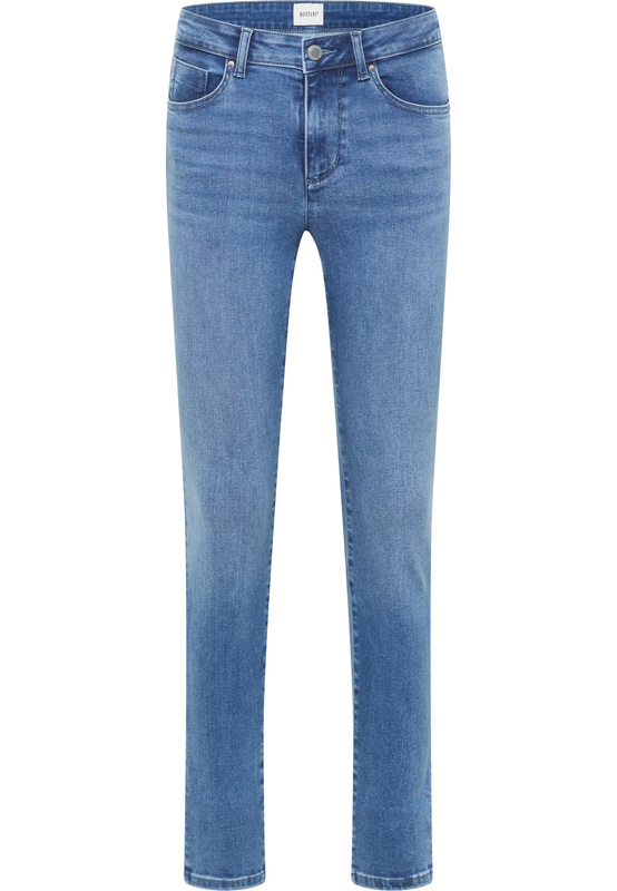 Damskie Spodnie jeansowe Mustang Style Shelby Skinny Denim Blue 1015555 5000 402