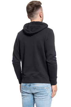 MĘSKA BLUZA WRANGLER WRANGLER HOODIE FADED BLACK W6C6HAXV6 112130709