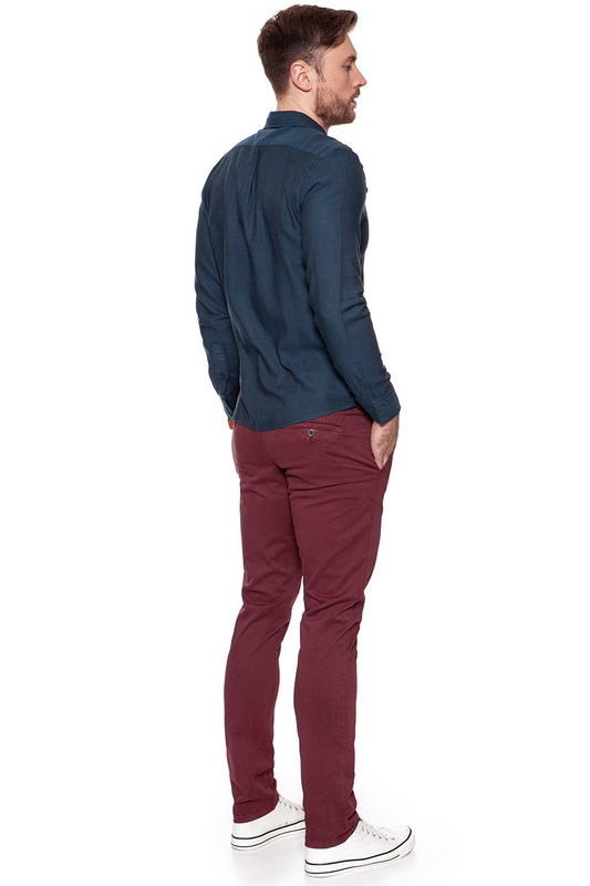 MUSTANG SPODNIE MĘSKIE Classic Chino CHOCOLATE TRUFFLE 1006674 7140