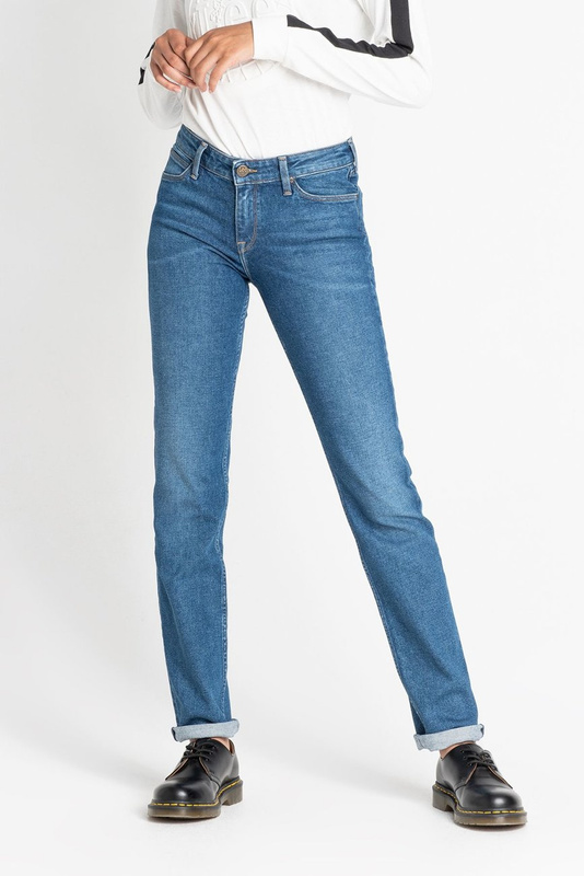 LEE MARION STRAIGHT DAMSKIE SPODNIE JEANSOWE HACKETT L301DJJF 112105770