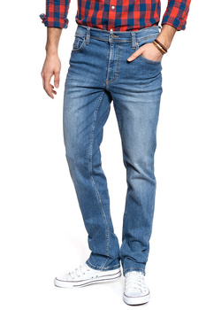 SPODNIE MĘSKIE MUSTANG Washington DENIM BLUE 1009083 5000 411