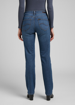 LEE MARION DAMSKIE SPODNIE JEANSOWE STRAIGHT MID WORN L301CGMZ 112319926