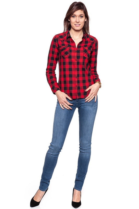 WRANGLER COURTNEY OLIVE EXTRACT DENIM SPA W23SL837P