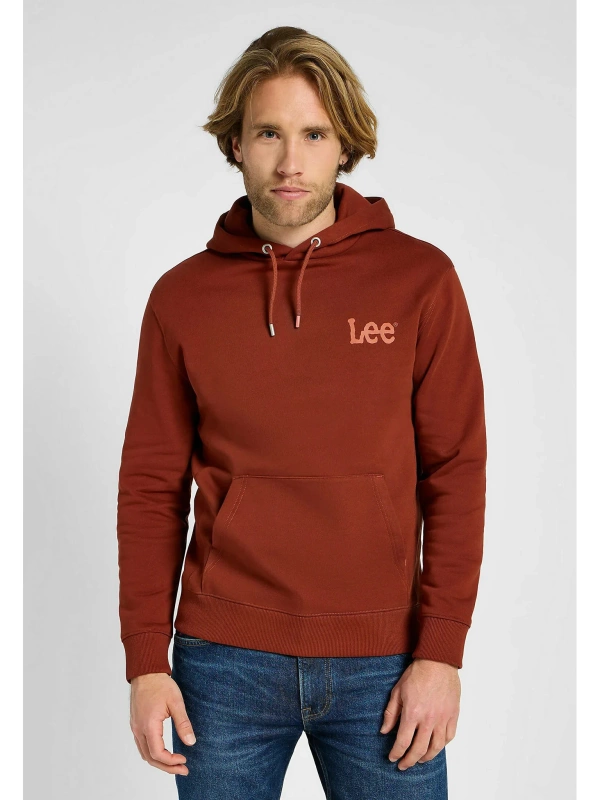 LEE  MĘSKA BLUZA LEE WOBBLY LEE HOODIE SWEET MAPLE 112358006