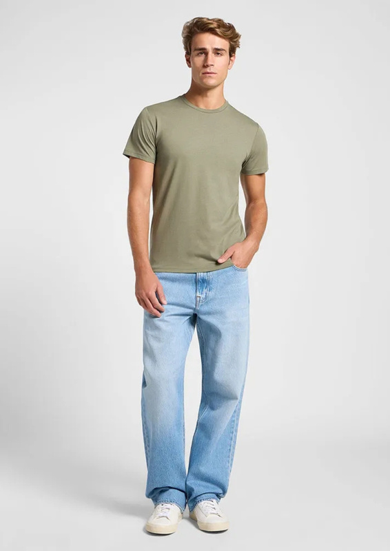 Meska Koszulka Lee Twin Pack Crew Orion Bl Mercantile 112364531