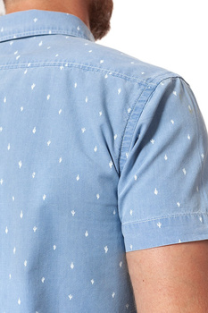 KOSZULA WRANGLER BUTTON DOWN INDIGO W59446G4E 112129753