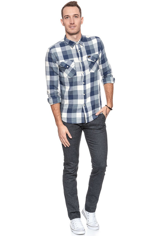 WRANGLER LARSTON CHARCOAL BLACK W18SDY19U SAMPLE