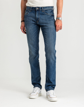 Męskie Spodnie Jeansowe Marvin Straight Mid Stone Blue Grey Denim 1047981 10162