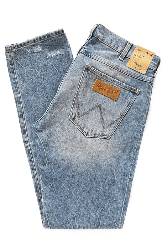 WRANGLER LARSTON VINTAGE SELVEDG W18SBZ98E SAMPLE