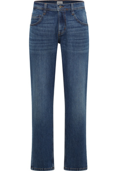 Męskie Spodnie Jeansowe Mustang Style Denver Straight Denim Blue 1017236 5000 883