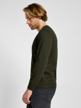 LEE MĘSKA KOSZULKA LONGSLEEVE LEE LS MED WOBLLY LEE OLIVE NIGHT 112355592