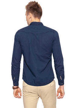 WRANGLER L/S SEASONAL WESTERN MOOD INDIGO W59386S38