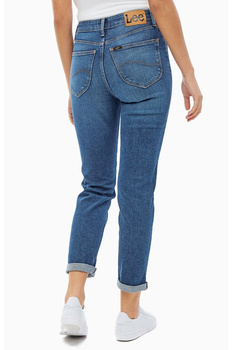LEE MOM STRAIGHT DAMSKIE SPODNIE JEANSOWE SIMPLE FOCUS L32ILTZJ 112107589