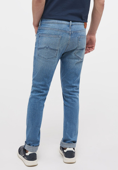 MĘSKIE SPODNIE JEANSOWE MUSTANG ATLANTA SUPER SKINNY DENIM BLUE 1014186 5000 313