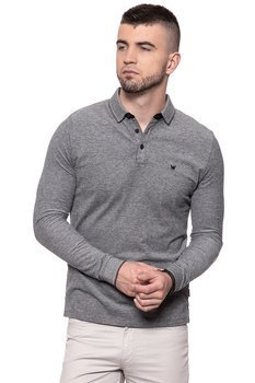WRANGLER POLO LS POLO REAL BLACK W7A87K5W5 112131306