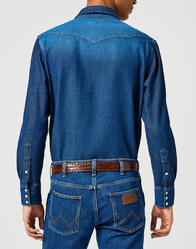 MĘSKI PASEK KLAMRA WRANGLER EASY BELT EMBOSSED 112358333