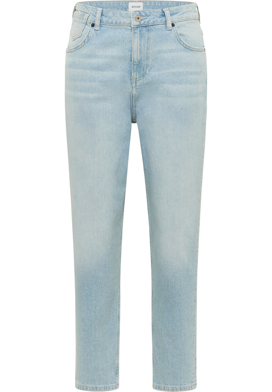 Damskie Spodnie jeansowe Mustang Style Charlotte Tapered Denim Blue 1016546 5000 412