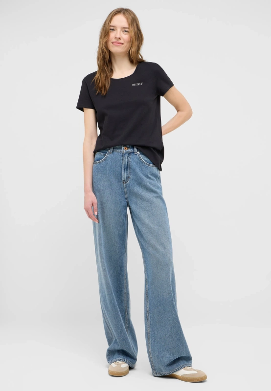 Damski T-Shirt Mustang Style Alma Black Beauty 1016748 4185