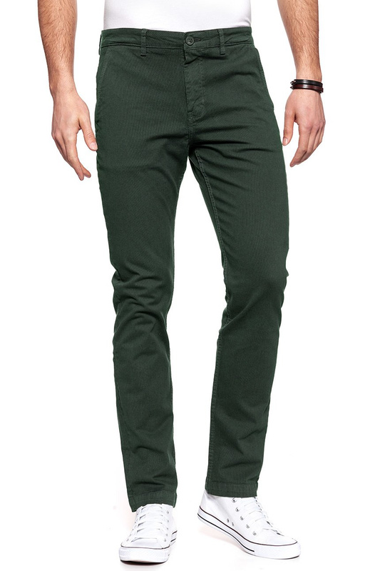 LEE SPODNIE MĘSKIE CHINO GREEN  L768LL15A