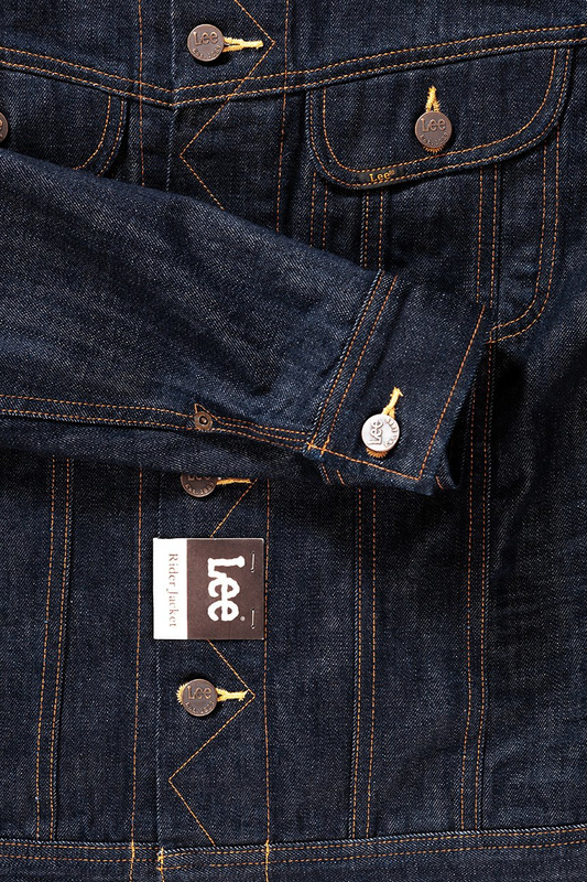 KURTKA JEANSOWA LEE RIDER JACKET SLIM BLUE DENIM L888ATPY
