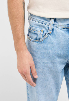 Męskie Spodnie Jeansowe MUSTANG Denver Straight Denim Blue 1016340 5000 682