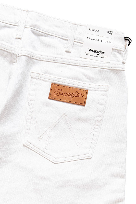 WRANGLER REGULAR WHITE RIPPED W15UES033