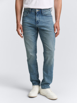 Męskie Spodnie Jeansowe Tom Tailor TTJOSH REGULAR Stone Blue Denim 1048363 10141