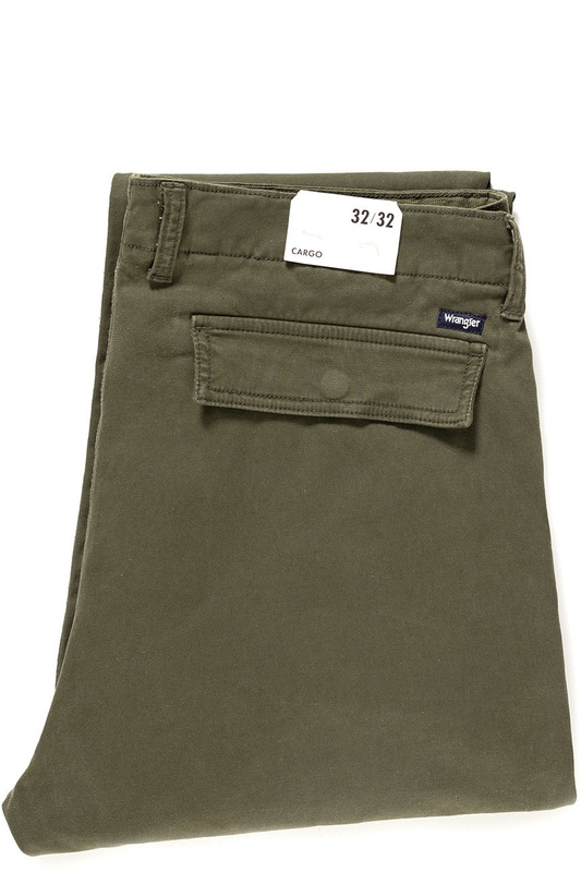 WRANGLER SPODNIE MĘSKIE CARGO IVY GREEN W15EA4XIX 112126802