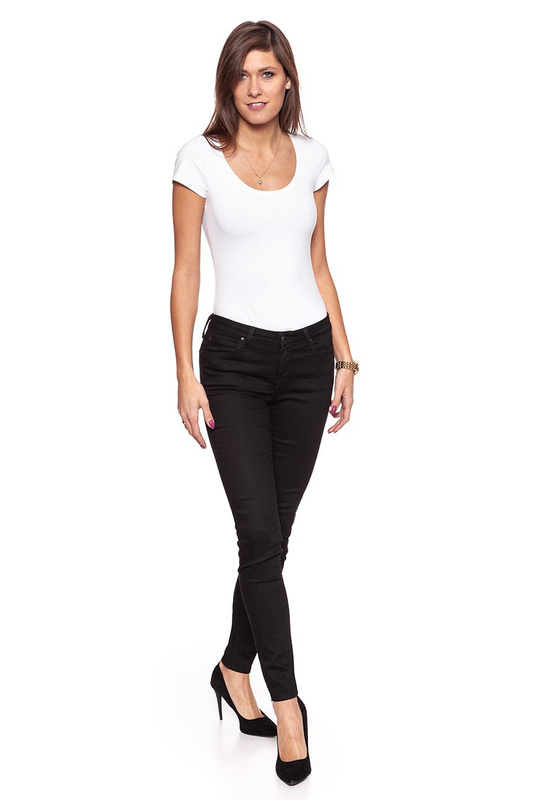 SPODNIE DAMSKIE LEE SCARLETT BLACK RINSE L526JY47 112111691