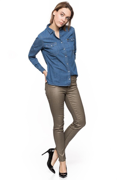 SPODNIE DAMSKIE LEE SCARLETT GOLD L526EEPO