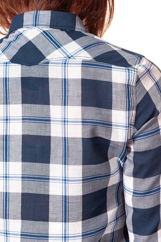WRANGLER WESTERN SHIRT NAVY W512RLU35 112129268