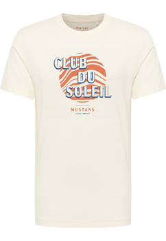 Męski T-Shirt Mustang Style Austin Whisper White 1016278 2013