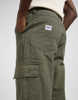 MESKIE SPODNIE LEE CARGO PANT OAK MOSS 112370611