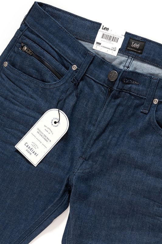 JEANSY MĘSKIE LEE LUKE ZIP POCKET WORK BLUE L72GDOAR 112119655