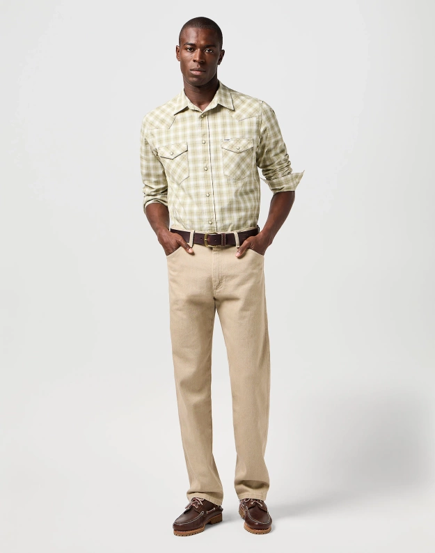 MESKA KOSZULA WRANGLER WESTERN SHIRT TEA 112362765