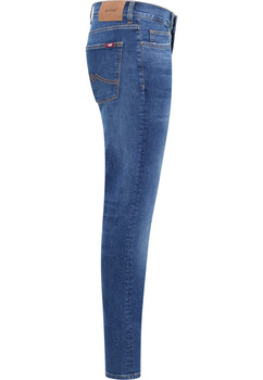Męskie Spodnie Jeansowe Mustang Style Frisco Skinny Denim Blue 1016307 5000 883