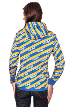 DAMSKA KURTKA PRZEJŚCIOWA WRANGLER B&Y WINDBREAKER AMBER YELLOW W405RV9UY 112128704