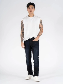 Męskie Spodnie Jeansowe Marcus Felix 2162 Jeans Dark Miner 14-200245