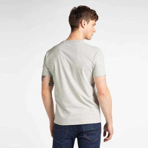 LEE SUSTAINABLE TEE MĘSKI T-SHIRT KOSZULKA GREY MELE L65UECMP 112116196