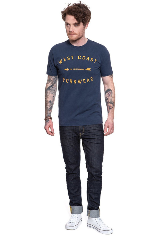 LEE WORKWEAR TEE DARK NAVY L60BFENM 112113257