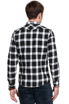 KOSZULA LEE WESTERN SHIRT PITCH BLACK L643ZCEM 112115448